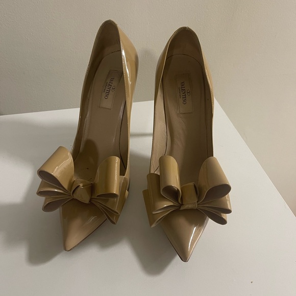 Valentino Bow Pumps Nude color - Picture 5 of 5